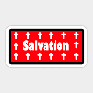 Salvation Design Sticker